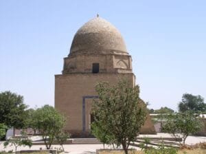 The Rukhabad Mausoleum in Samarkand.