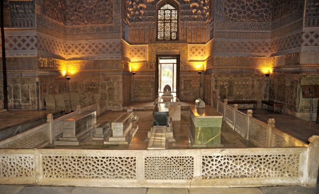 General View of the Tombstones.