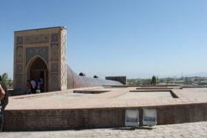 The Ulugh Beg Observatory in Samarkand.