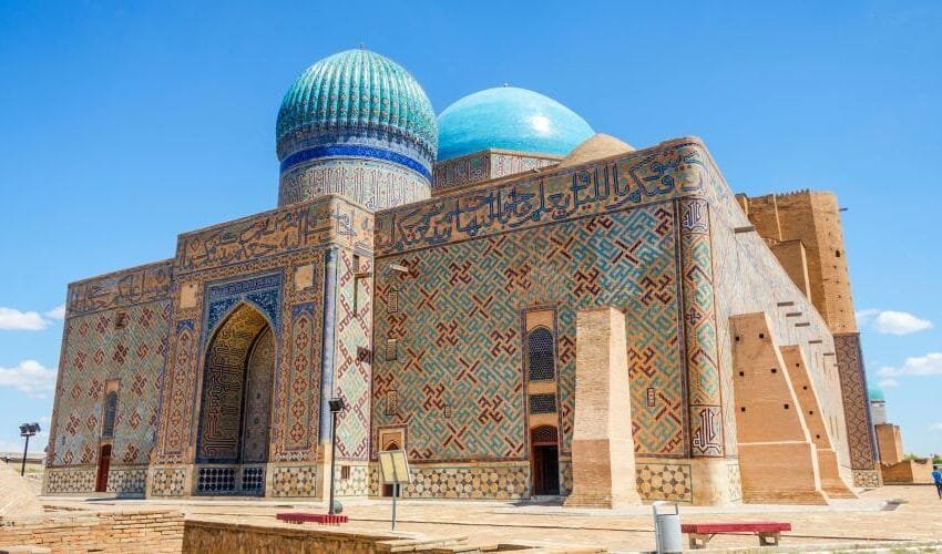  Turkestan 2.0: Khoja Ahmed Yasawi Mausoleum & the Futuristic Karavansaray